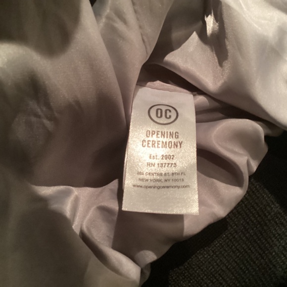 🌟❤️BNNT “OPENING CEREMONY” Varsity Jacket. L. Real Leather and Wool. - Picture 10 of 10